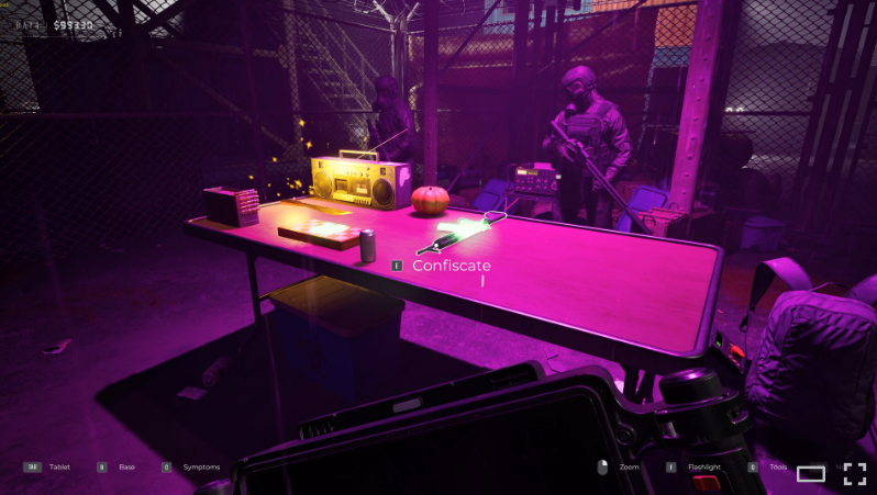 检疫区人性抉择场景