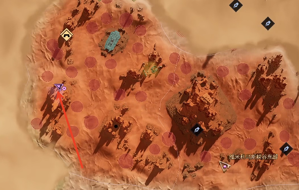 地图定位示意图