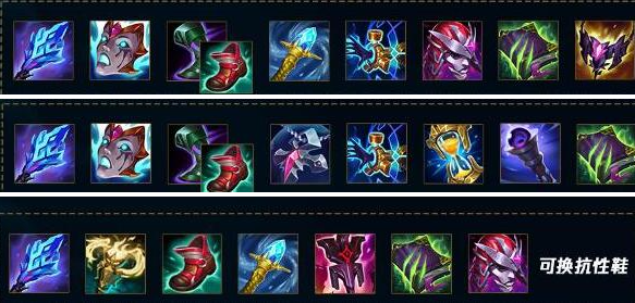 辅助出装示意图