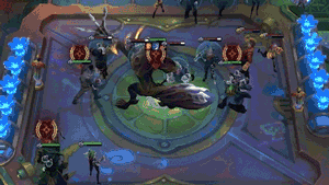 沃里克嗜血技能动画示意图