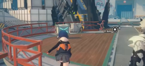 开启宝箱示意图