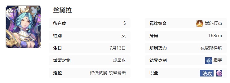 永夜降临复苏丝黛拉技能详解,有哪些效果?