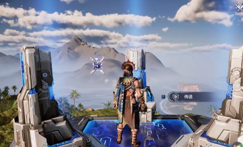 传送门地图锚点示意图