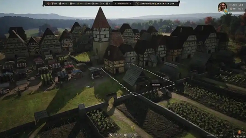 功能区域分布示意图