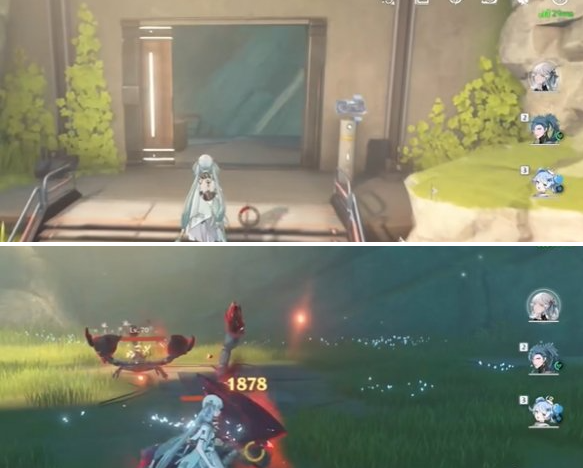 BOSS战场景示意图