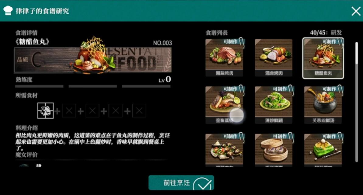 魔女偏好示意图