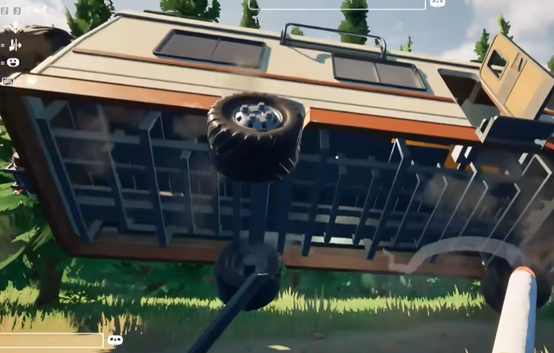 弹力顶启动效果