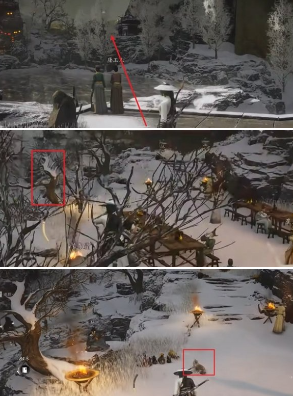 第三只猫咪位置示意图