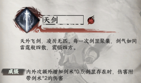 天剑绝技效果示意图