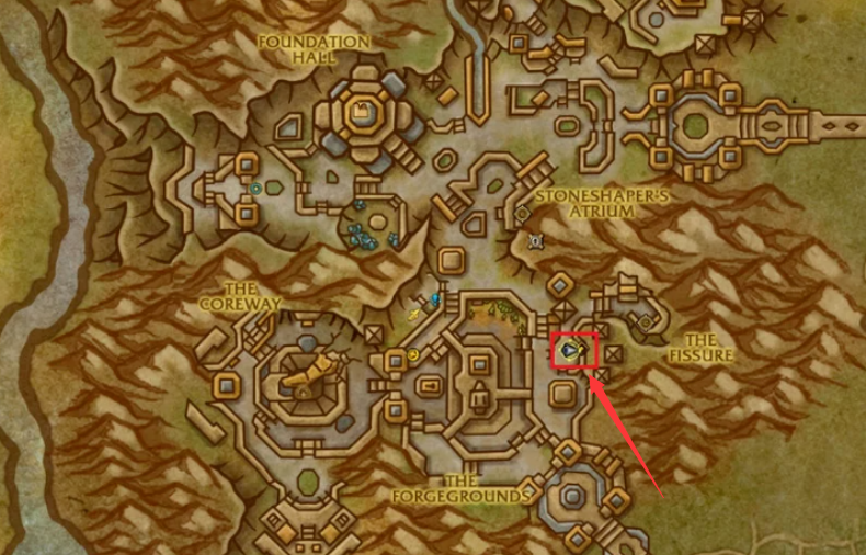 玛哈树弯者NPC位置