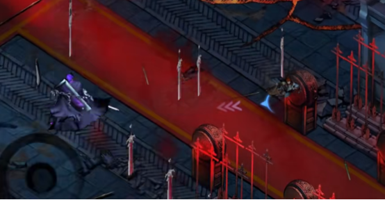 Boss战陷阱示意图