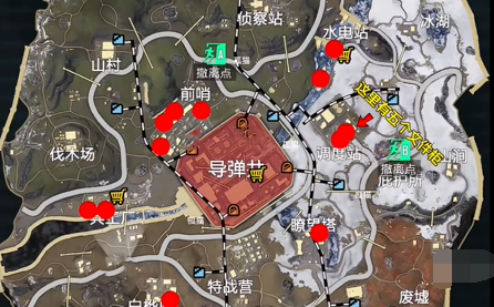 文件柜打野点分布