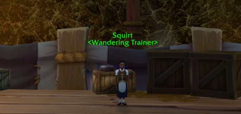 SquirtNPC位置示意图