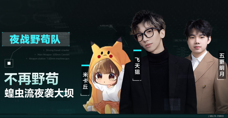 三角洲行动夜宵之战：18位主播6大战队巅峰对决，烽火地带娱乐赛全解析