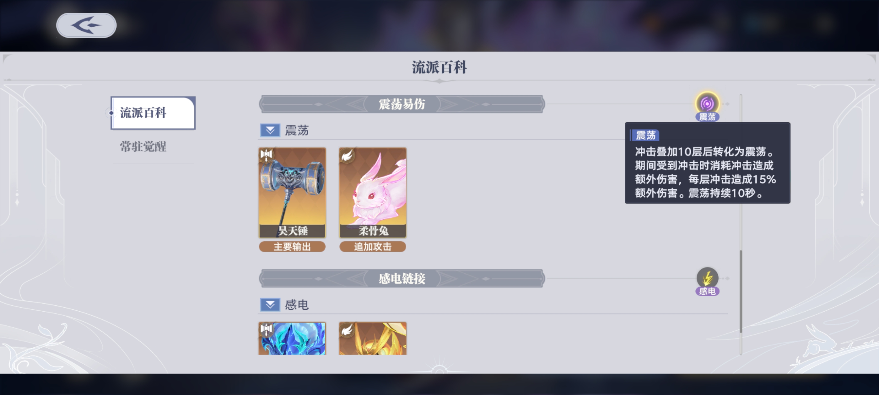 震荡流派示例