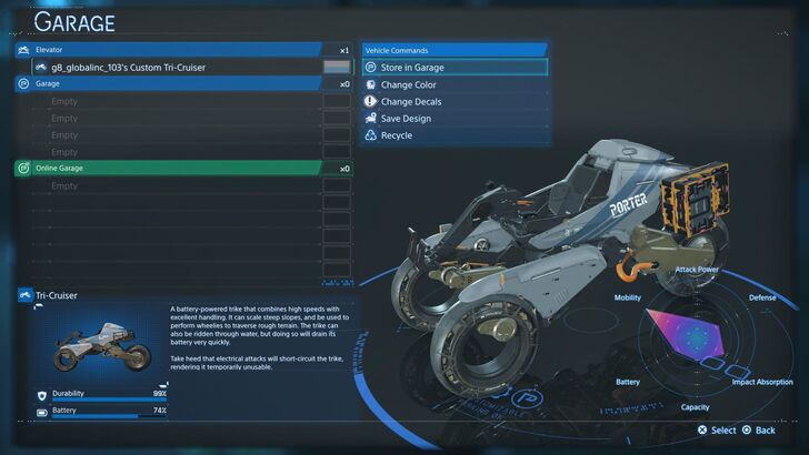 车库存放示意图