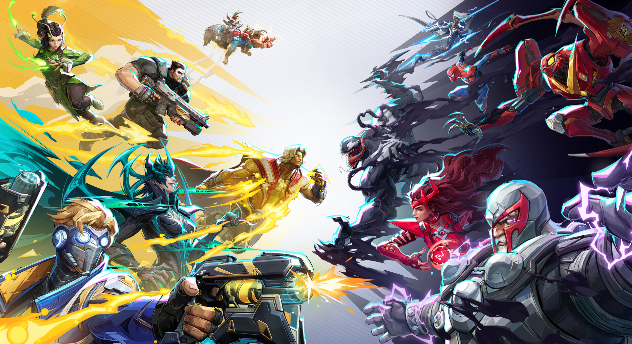 漫威英雄选择界面