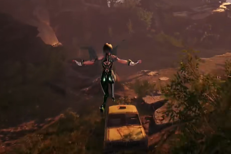 山谷地形示意图