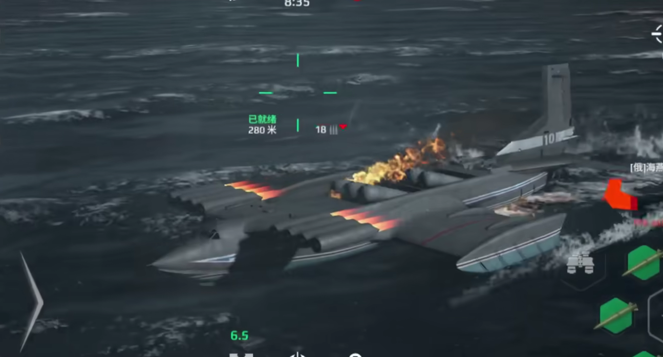 武器系统布局示意图