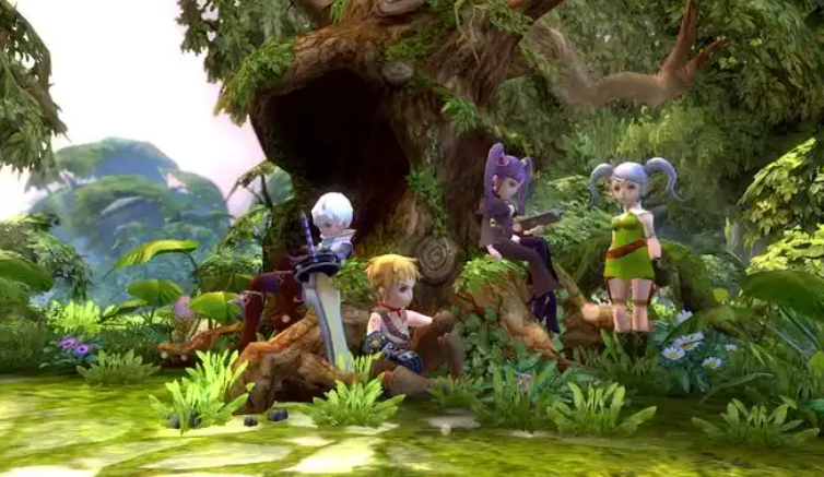 龙之谷升级界面