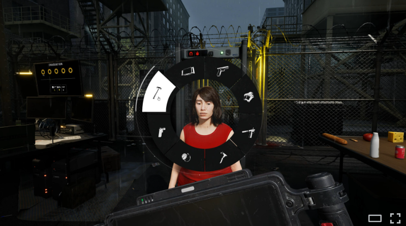 检疫区检测界面