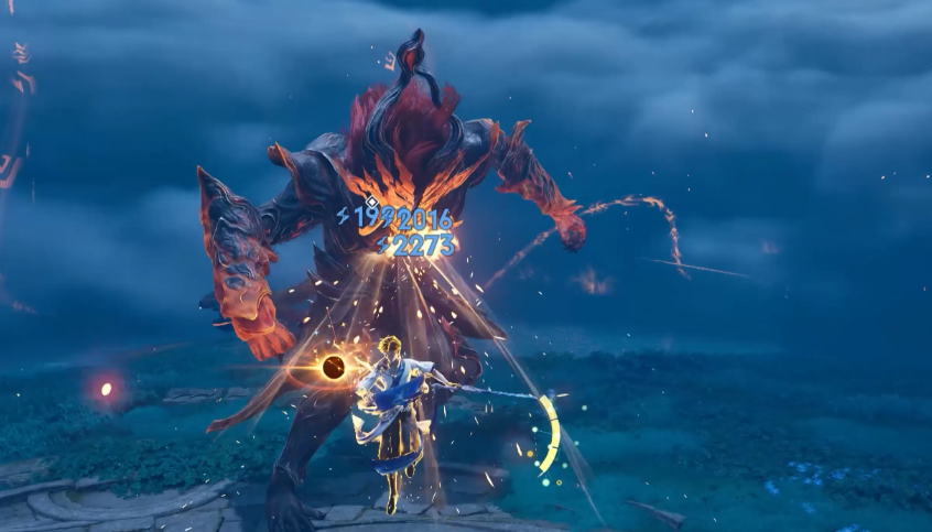 召唤梦奇泡泡回血场景