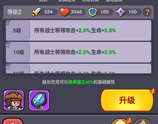 营地与将领联动示意图