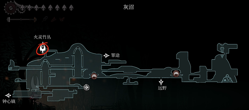 火灵竹林入口位置图