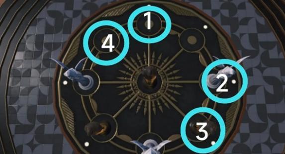 初始圈圈位置示意图