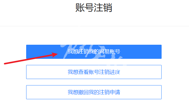 注销申请表单示意图