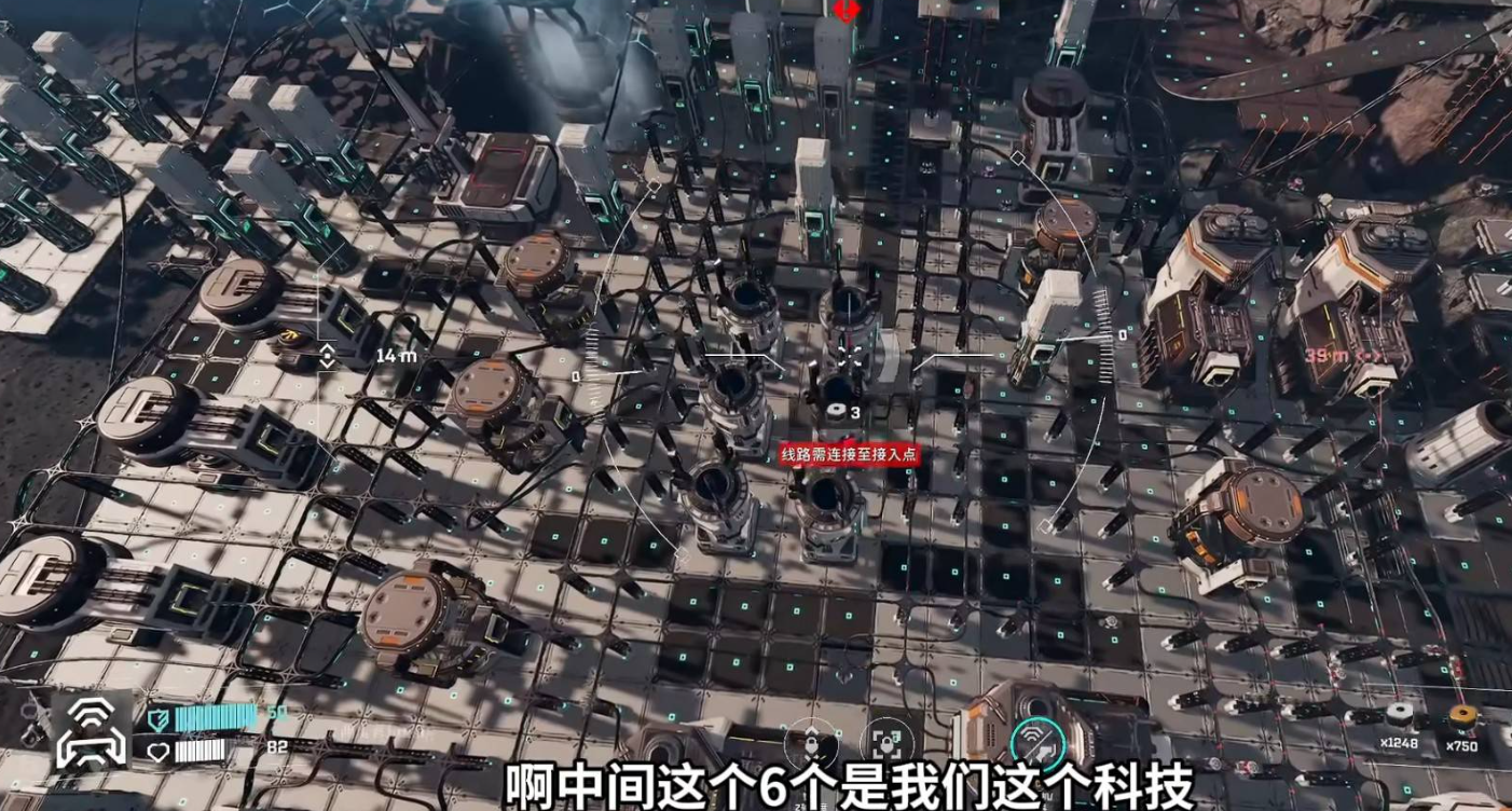 主干道与发射器布局