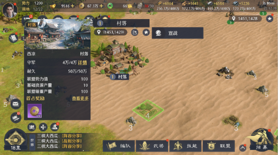 政策分配比例示意图