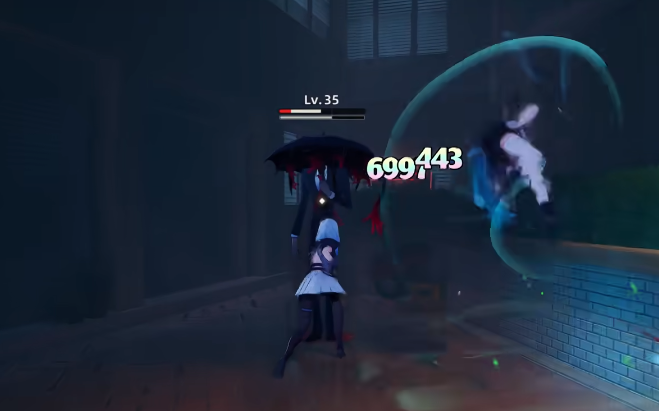 团队协作对抗雨伞人