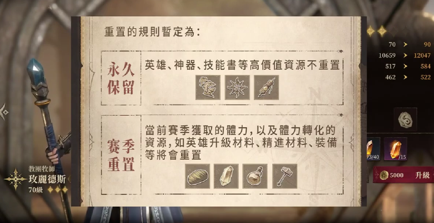龙息神寂赛季制全揭秘:12-14周周期成长,资源保留与奖励攻略!