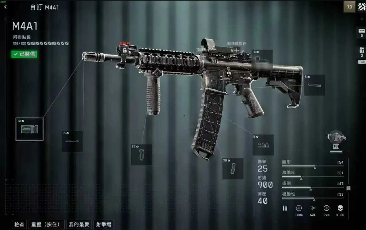 M4A1改装