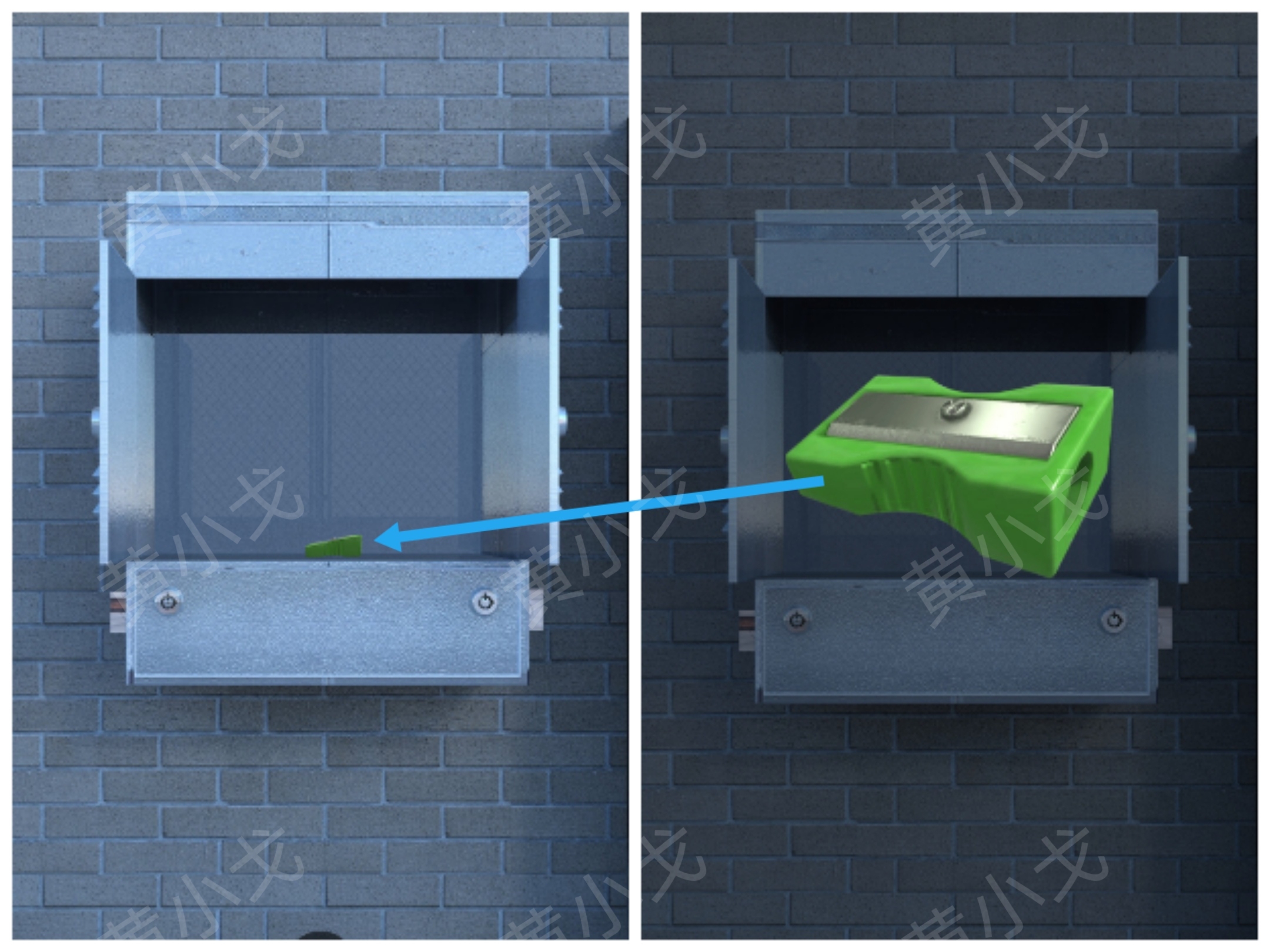 削笔刀获取示意图