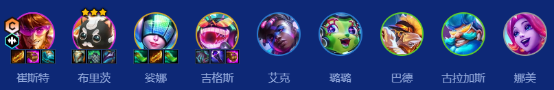 阵容图
