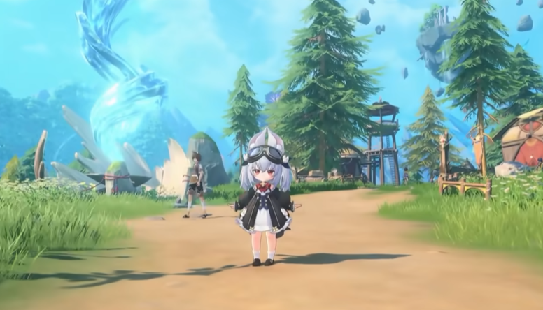 技能演示示意图