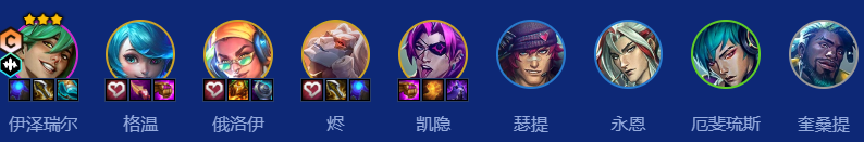 阵容组成