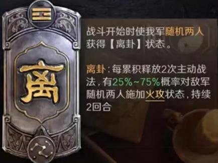 离卦效果示意图