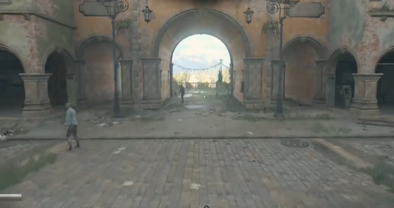 广场继续前行