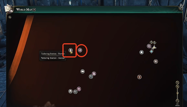 小纺车与线轴位置