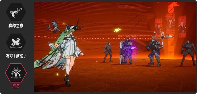 技能搭配示意图