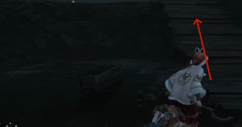 斜坡路径示意图