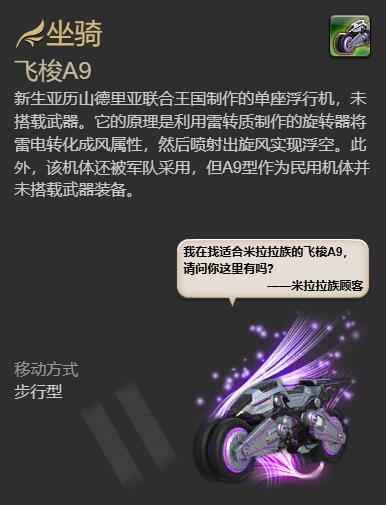 坐骑信息