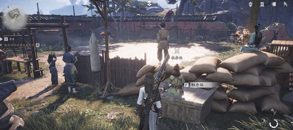 杜乔仙对话界面示意图