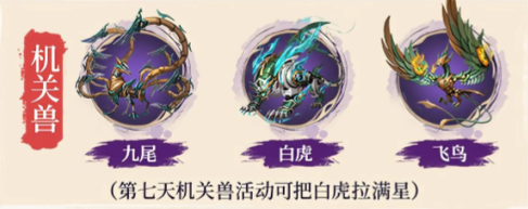 机关兽搭配示意图