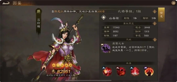 吕玲绮角色立绘