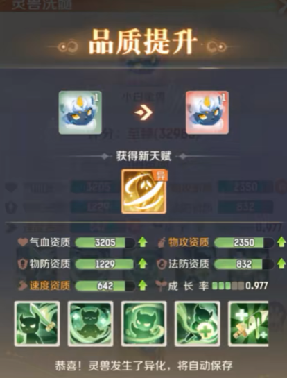 各阶段形态对比
