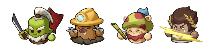 前期阵容搭配示意图